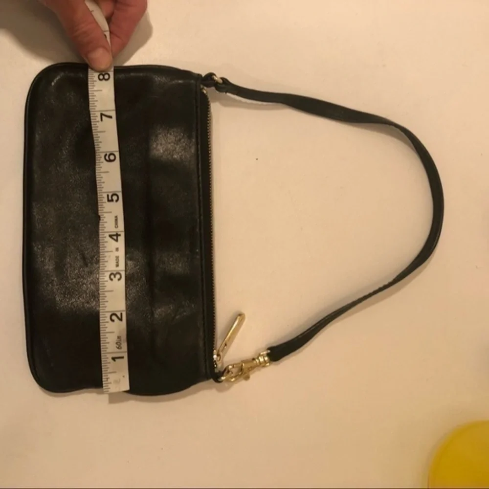 Michael kors leather studded mini bag wristlet